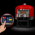Thumbnail image #4 for Neapolitan RT130G Freestanding Gas-Fired Rotating Brick Pizza Oven with 51.25-Inch Marra Stone Deck