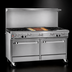 Thumbnail image #4 for Southbend Ultimate 60-Inch Gas Restaurant Range with 4 Open Burners, 36-Inch Griddle, and 2 Standard Ovens
