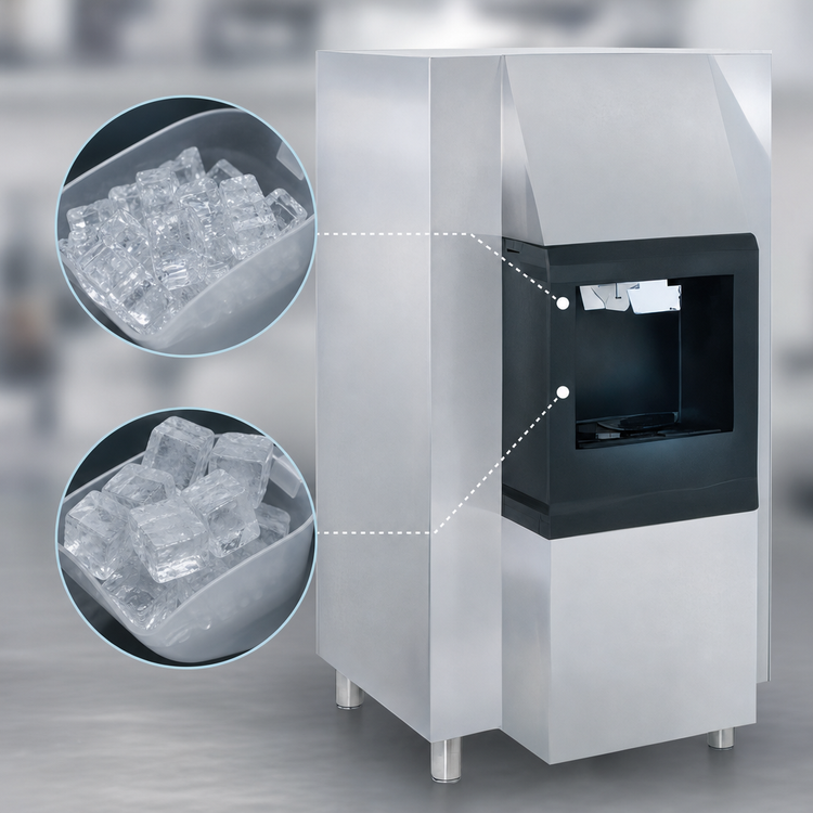 Product image #4 for ITV Ice Makers Hotel Style Ice & Water Dispenser with 183 lb Storage Capacity