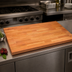 Thumbnail image #4 for Boos Block American Cherry Blended Edge Grain Kitchen Countertop, 36 x 32 x 1-1/2 Inch, Varnique Finish