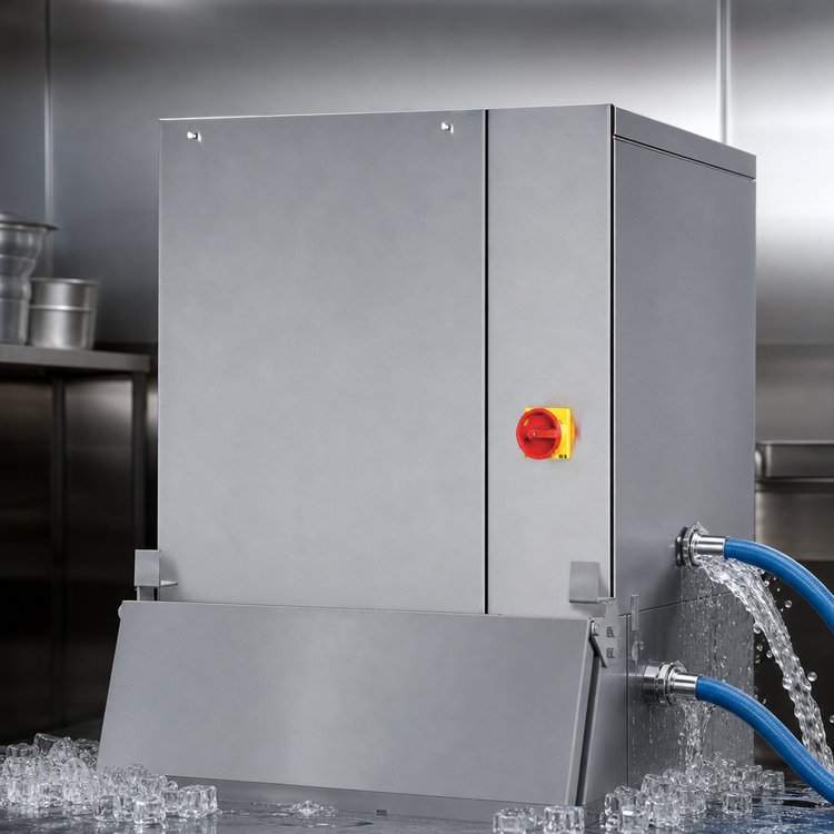 Product image #5 for Manitowoc Indigo NXT SpaceMaker Marine Half-Dice Cube Ice Maker, Water-Cooled, Self-Contained, 30 Inch Wide