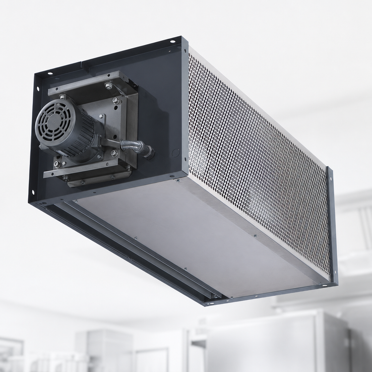 Product image #4 for Berner Industrial Series IDC12-1060A Ambient Direct Drive Air Curtain for 60-Inch Openings, Unheated, 1/2 HP, 1 Motor