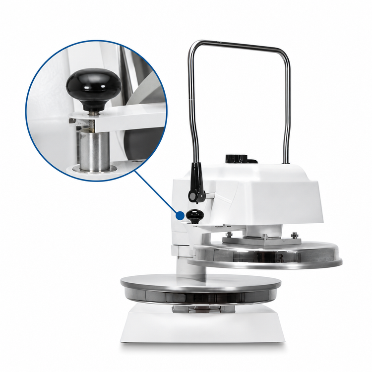 Product image #4 for Endurance X2 Countertop Manual Pizza Dough Press with Heated Platens, Up to 18-Inch Diameter