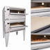 Thumbnail image #4 for Bakers Pride Super Deck Series Double-Deck Gas Pizza Deck Oven, 36