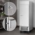 Thumbnail image #4 for Beverage-Air Horizon Series HBF23HC-1 One-Section Reach-In Freezer, 23.3 Cu. Ft., Right-Hinged Solid Door, Stainless Steel