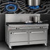 Thumbnail image #4 for Southbend Ultimate 60-Inch Gas Restaurant Range with 8 Burners and 2 Standard Ovens