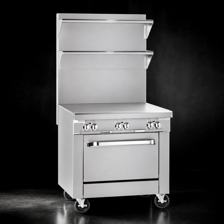 Product image #4 for Southbend Platinum Heavy Duty 32-Inch Modular Solid Top Spreader Plate, Stainless Steel