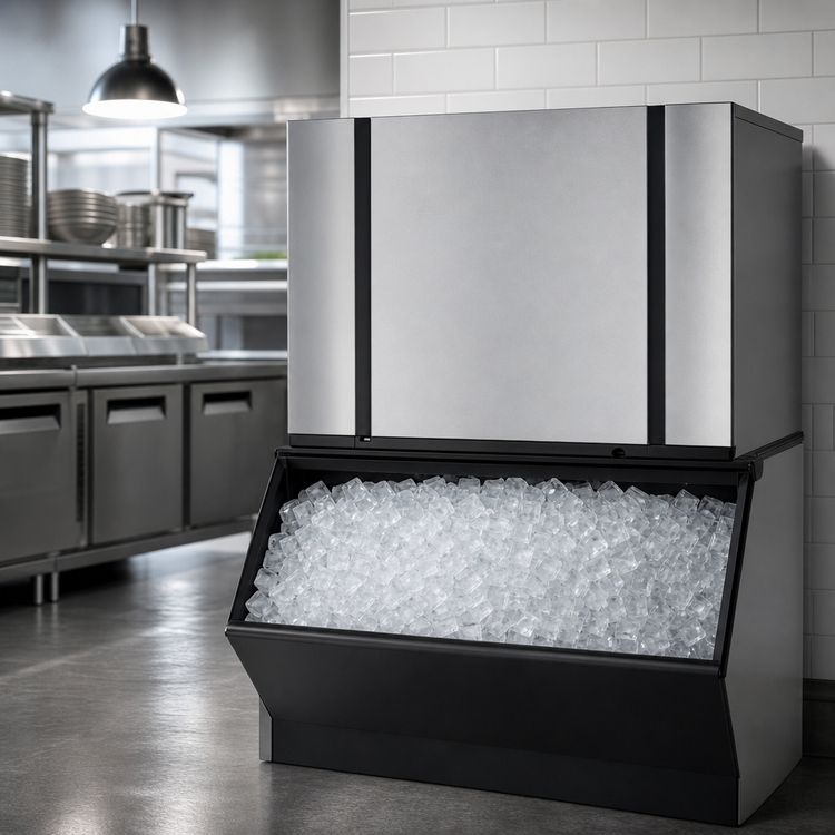 Product image #5 for Ice-O-Matic Elevation Series Modular Half Size Cube Ice Maker, Remote Condenser, 48 Inch Wide