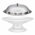 Thumbnail image #4 for Town Equipment 8-1/2 Inch Compote Dish Cover Only, Polished 18/8 Stainless Steel, Dozen