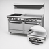 Thumbnail image #4 for Southbend S-Series 60-Inch Gas Restaurant Range with 6 Open Burners, 24-Inch Griddle, Convection Oven and Standard Oven