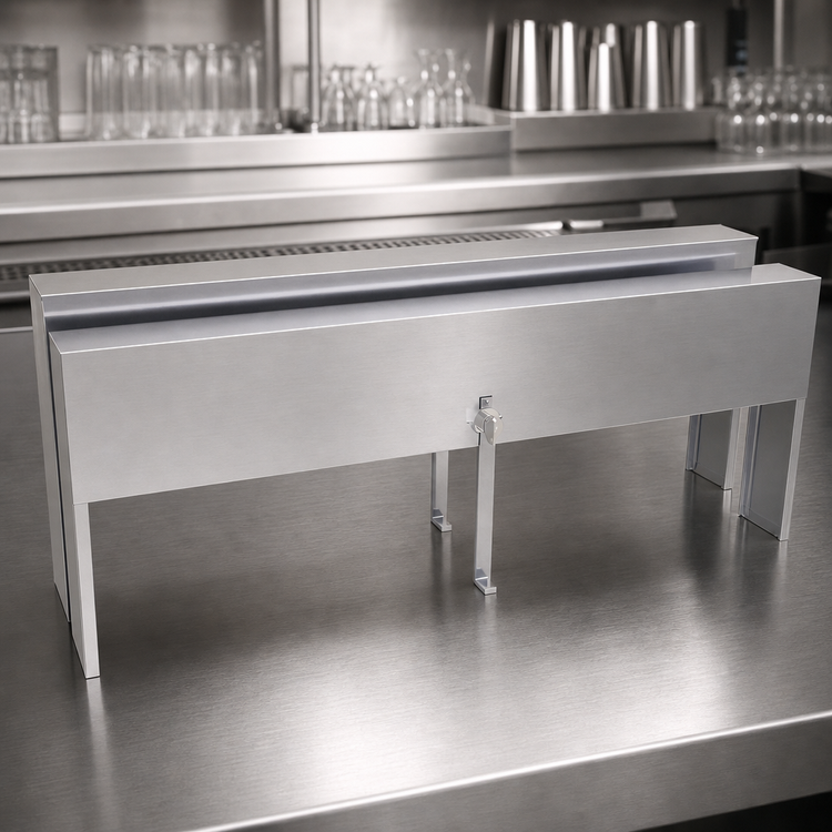 Product image #4 for Glastender 33-Inch Double Speed Rail Locking Cover