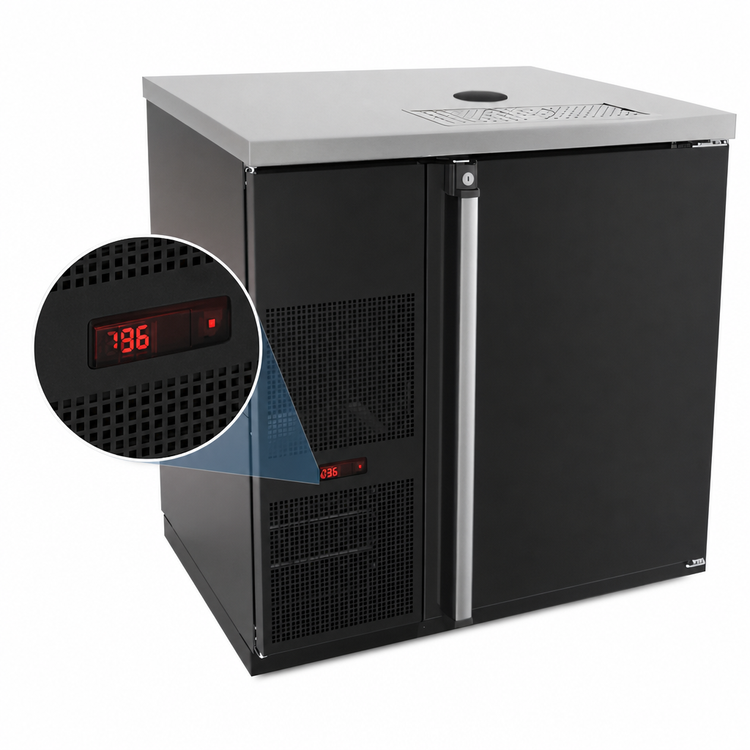 Product image #4 for Pro-Line E-Series One-Section Draft Beer Cooler, 36-3/4-Inch Wide, Less Draft Tower, Self-Contained Refrigeration