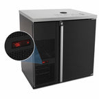 Thumbnail image #4 for Micro Matic USA Pro-Line MDD36-E-LT One-Section Draft Beer Cooler, 36-3/4-Inch Wide, Flat Top, Self-Contained, Black Vinyl, Less Draft Tower
