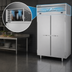 Thumbnail image #4 for Beverage-Air P-Series Dual-Temperature Two-Section Top-Mounted Reach-In Refrigerator/Freezer with Solid Doors