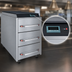 Thumbnail image #4 for Hatco Narrow Three-Drawer Freestanding Drawer Warmer with Programmable Digital Controller