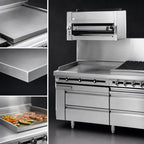 Thumbnail image #4 for Jade Range (Middleby) Titan JMRH-18G 18-Inch Modular Gas Griddle Top Range with Manual Controls and 1-Inch Polished Steel Plate