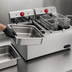 Thumbnail image #4 for RedHots Double-Tank Countertop Electric Fryer, 30 lb. Total Capacity, 208-240V