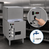 Thumbnail image #4 for Glastender GT-18 18-Inch Wide Door-Type Rotary Rack Low-Temperature Chemical Sanitizing Glasswasher
