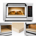 Thumbnail image #4 for PizzaMaster PM 351ED-1 Countertop Electric Stone Hearth Pizza Oven, 1 Deck, 1 Stone