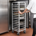 Thumbnail image #4 for Lifetime Series Stepped-Angle End-Load Roll-In Refrigerator Rack, 25 x 26 x 64 Inches, 4-1/2-Inch Centers