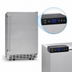 Thumbnail image #5 for KoolMore 24-Inch Outdoor Refrigerator, 5.5 Cu. Ft., Self-Contained Bottom-Mount