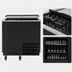 Thumbnail image #4 for KoolMore 36-Inch Commercial Glass Froster with 9 Cu. Ft. Capacity, Black Steel, Top Sliding Door