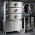 Thumbnail image #4 for Crown GC-2 Two Compartment Gas Pressure Steamer with Cabinet Base