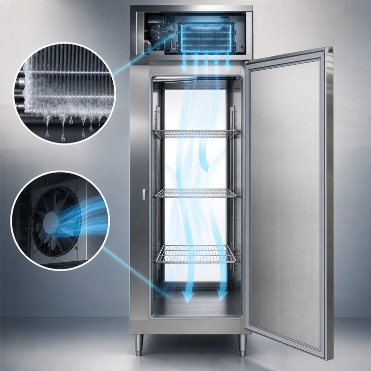 Product image #4 for Continental Refrigerator Designer Line D1FNSSPT One-Section Pass-Thru Reach-In Freezer with Solid Doors