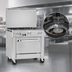 Thumbnail image #4 for Southbend Ultimate 36-Inch Gas Restaurant Range with 5 Open Burners, Cabinet Base, and Stainless Steel Hi-Shelf