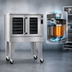Thumbnail image #4 for Southbend Platinum Full-Size Single Deck Electric Convection Oven, 7.5 kW, Standard Depth, Touchscreen, Ventless, Independent Doors