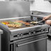 Thumbnail image #3 for Titan JTRH-24IP-1ST-36C 36-Inch Heavy Duty Gas Range with 24