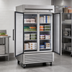 Thumbnail image #4 for True Two-Section Reach-In Freezer, -10°F, Stainless Steel Doors, Self-Contained Bottom-Mounted