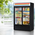 Thumbnail image #4 for True 54 1/8 Inch 2-Section 8-Shelf Sliding Door Glass Door Merchandiser Refrigerator