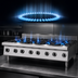 Thumbnail image #4 for Garland Starfire 48-Inch Heavy-Duty Gas Countertop Hotplate with 8 Open Burners