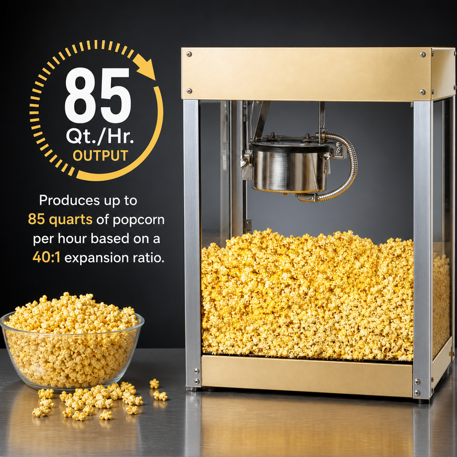 85 Qt./Hr. Output