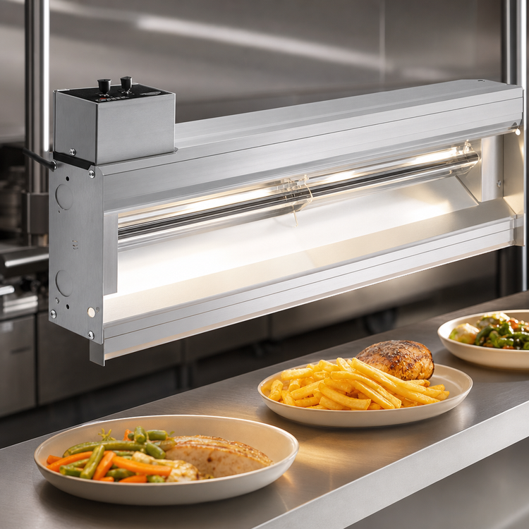 Product image #4 for Vollrath Cayenne 60-Inch Hard Wired Medium Wattage Heat Strip