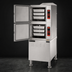 Thumbnail image #4 for Vulcan ET Series PowerSteam Electric Convection Steamer with 24-Inch Cabinet Base, 2 Compartments, 6 Pan Capacity
