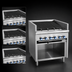 Thumbnail image #4 for Steakhouse 24-Inch Gas Floor Model Charbroiler with Open Cabinet Base
