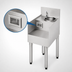 Thumbnail image #4 for Eagle 2200 Series Underbar Blender Station Add-On Unit with Liquid Waste Chute