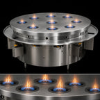 Thumbnail image #4 for Town Equipment MBR-60 60-Inch Gas Mongolian Barbecue Range with Cast Iron Top and 10 Burners