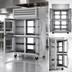 Thumbnail image #4 for True Spec Series 2-Section Pass-Thru Reach-In Refrigerator with 4 Front Glass Half Doors and 2 Rear Glass Doors