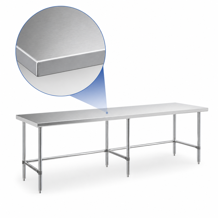 18 Gauge 430 Stainless Steel Top