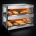 Thumbnail image #4 for Hatco Glo-Ray GRSDH-24D 24-Inch Countertop Dual-Shelf Pass-Thru Merchandising Warmer