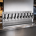 Thumbnail image #4 for Krowne 30-Inch Wall-Mount 10-Faucet Glycol-Cooled Beer Tower with Drip Tray