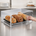 Thumbnail image #4 for Vollrath SBC12 1/2 Size Countertop Clear Acrylic Pastry Display Case with Front Doors