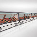 Thumbnail image #4 for Howard-McCray 40E Series R-CMS40E-6-LED Remote Red Meat Service Case, 76-1/2-Inch, Single-Duty, Endless Design, LED Lighting