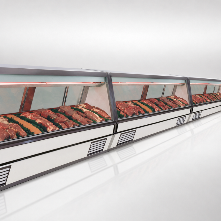 Product image #4 for Howard-McCray 40E Series Remote Single-Duty Red Meat Service Case, 76-1/2 Inch, Endless Design, LED Lighting