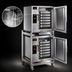 Thumbnail image #4 for AccuTemp Evolution Connected Double-Stack Boilerless Convection Steamer, 2-Compartment, 6-Pan Per Compartment, Electric, Stand-Mounted