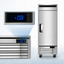 Thumbnail image #5 for Atosa MBF8531GR One-Section Reach-In Freezer, 12.57 Cu. Ft., Bottom-Mount Self-Contained, Right-Hinged Solid Door