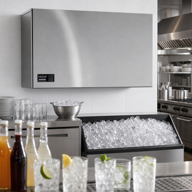 Product image #4 for Scotsman Prodigy ELITE MC2148MR-32 Medium Cube Ice Maker, 48-Inch Wide, Air-Cooled Remote Refrigeration, 1,965 lb/Day